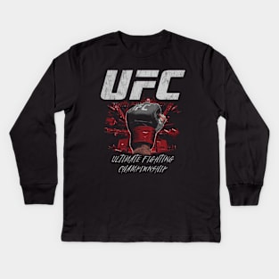 UFC Grunge Fist Kids Long Sleeve T-Shirt